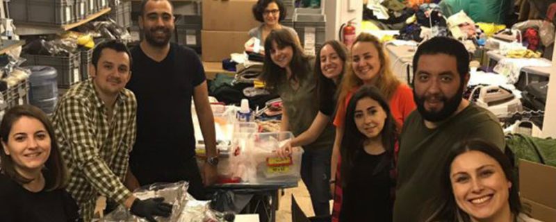 ENKA Volunteers working for primary and middle school students in Kahramanmaraş!