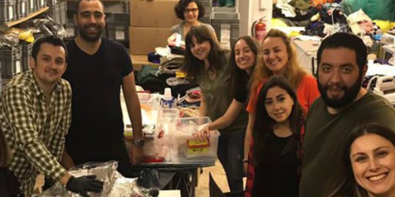 ENKA Volunteers working for primary and middle school students in Kahramanmaraş!