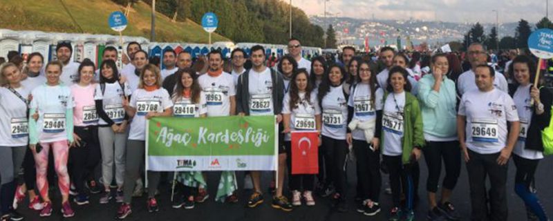 ENKA Corporate Runners at the 40th Istanbul Marathon