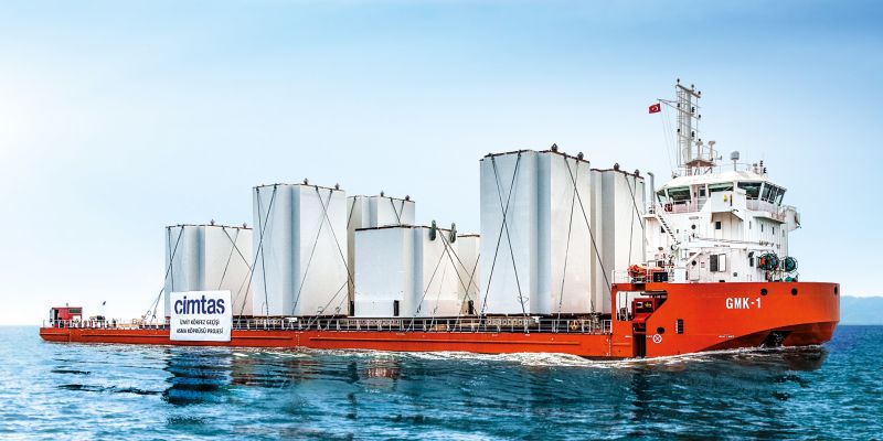Sea Transportation of Tower Blocks_