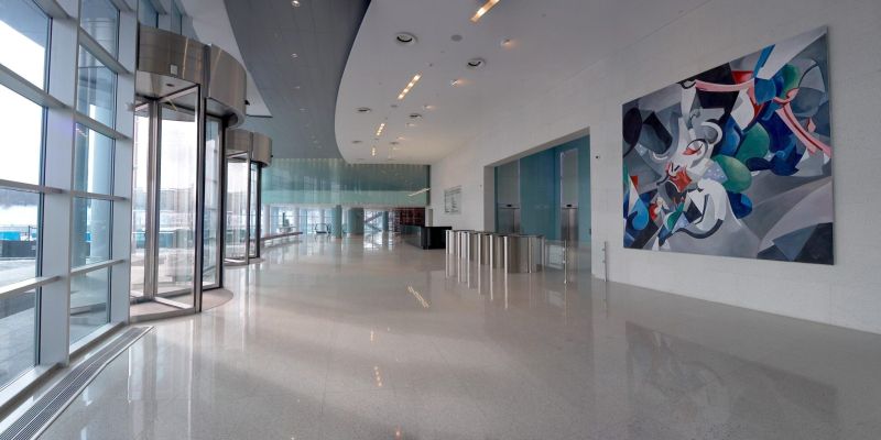 05 Naberezhnaya Tower, Main Lobby, Moscow — Russia